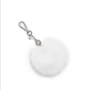 Michael Kors Fur Pom Pom with Pave